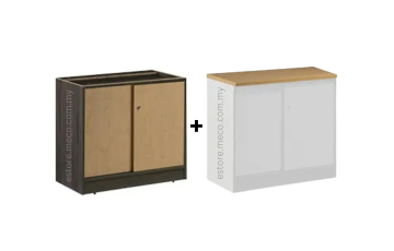 PH-MP3-FS808+800T Sliding Door Cabinet