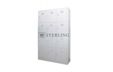 EI-S107 / S108 - 12 Compartments Steel Locker