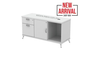 T-Q-YLP1226 Open Shelf+Swinging Door+Fixed Pedestal 1D1F