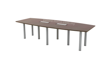 T-QBC30/48 Boat Shape Conference Table