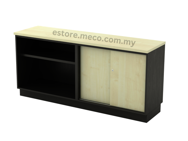 T-T-YOS7160/7180 Open Shelf + Sliding Door Low Cabinet T-T-YOS7160/7180 Open Shelf + Sliding Door Low Cabinet