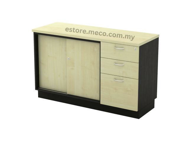 T-T-YSP7123 Sliding Door + 2D1F Fixed Pedestal T-T-YSP7123 Sliding Door + 2D1F Fixed Pedestal