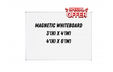 WB-SM34/46 Magnetic White Board